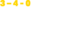 3 – 4 0 Al Parker John Richardson Craig Phillips