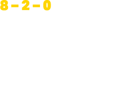8 – 2 – 0 Alex Mancini Jim Cranker Ed Hantho Rodd Hicks Rich Moran