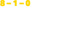 8 – 1 – 0 Mike Mongin Tom Best Jim Lathers Larry Hayes