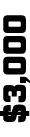 $3,000