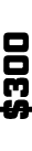 $300