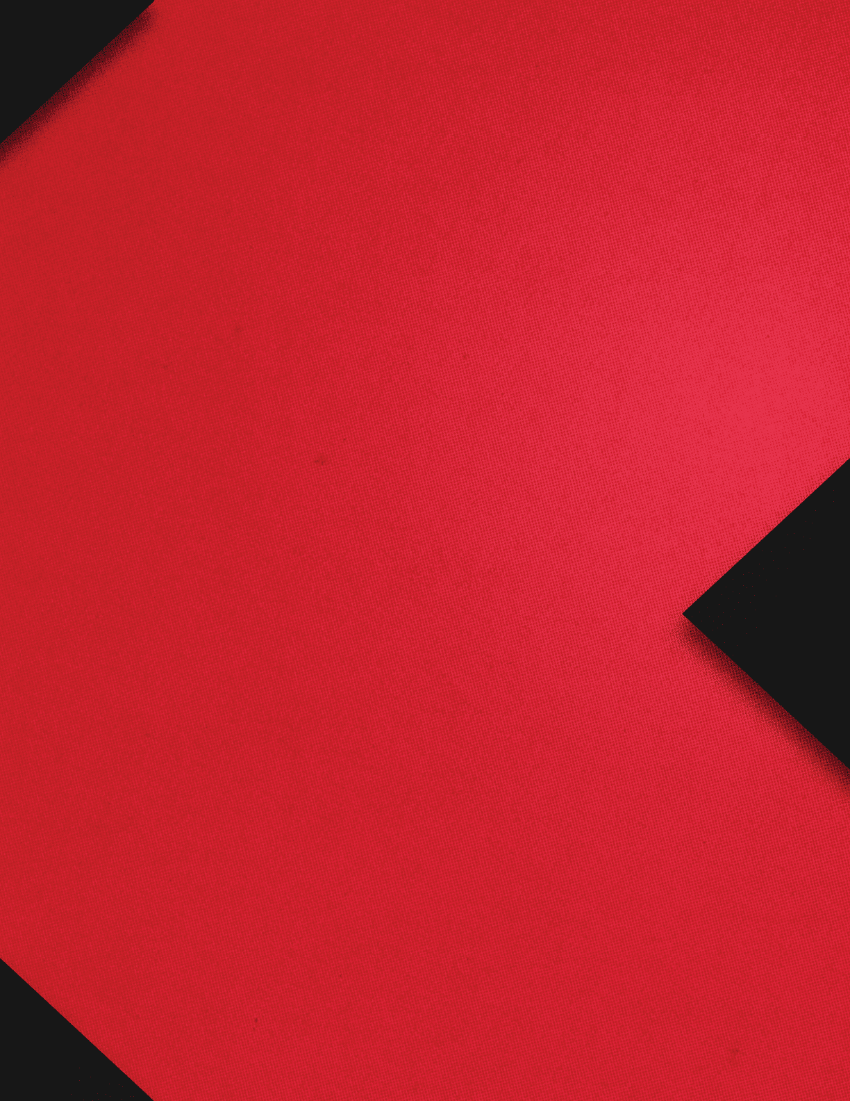 A red and black square with a red K on it. Description generated by AI