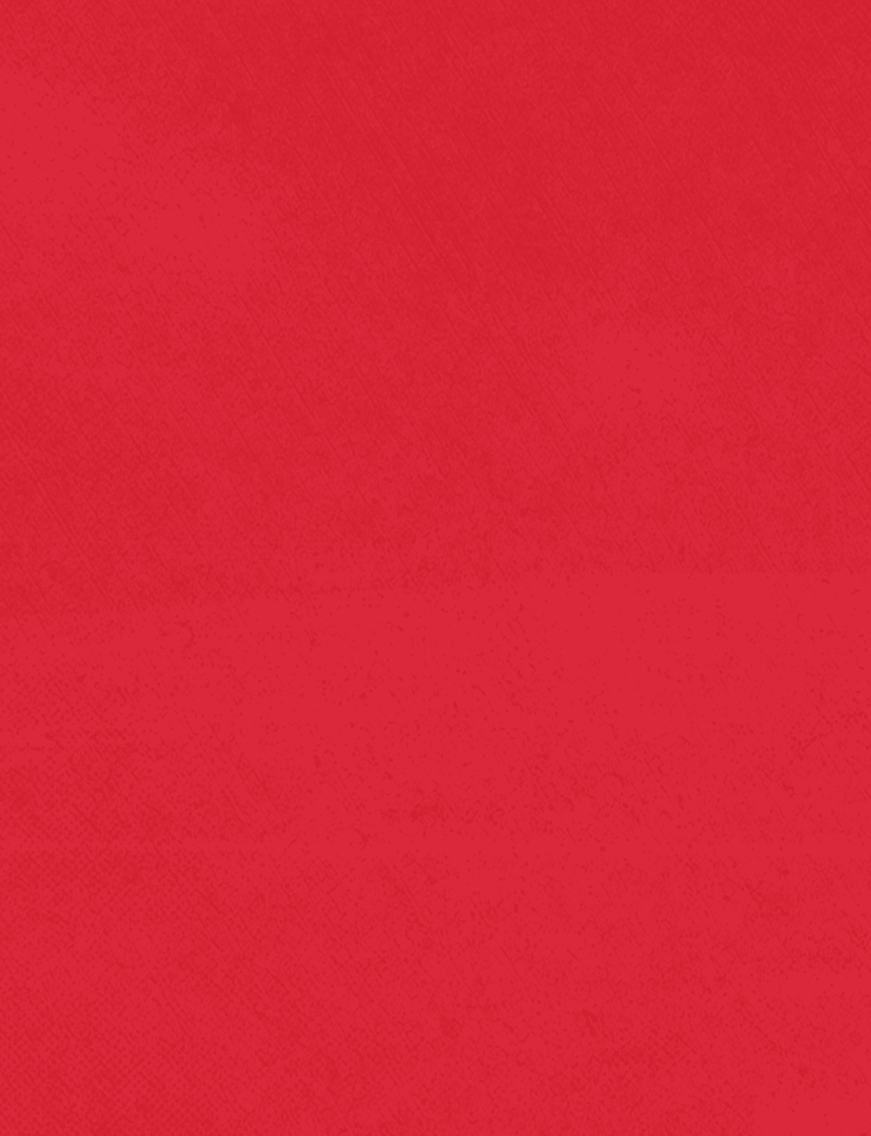 Red background with white writing. Description generated by AI