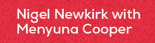Nigel Newkirk with Menyuna Coope