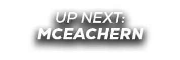 UP NEXT: mceachern