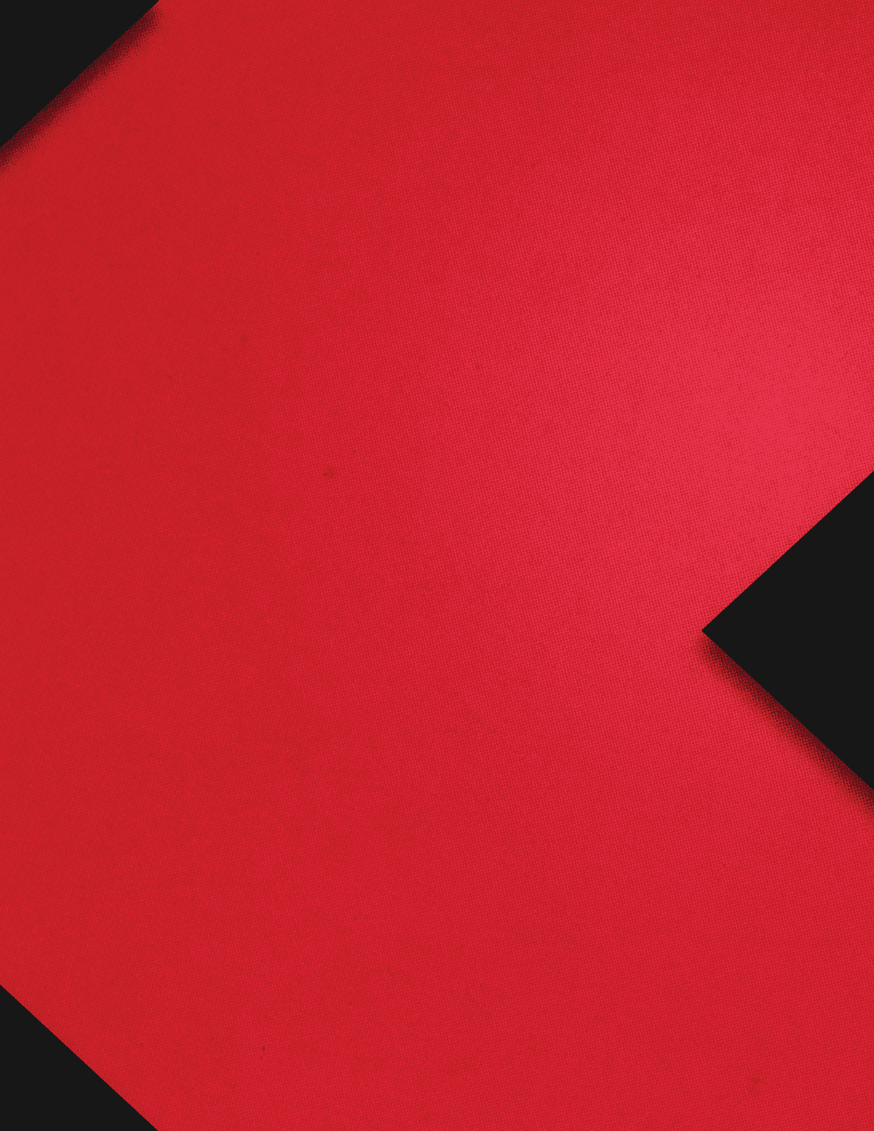 A red and black square with a red K on it. Description generated by AI