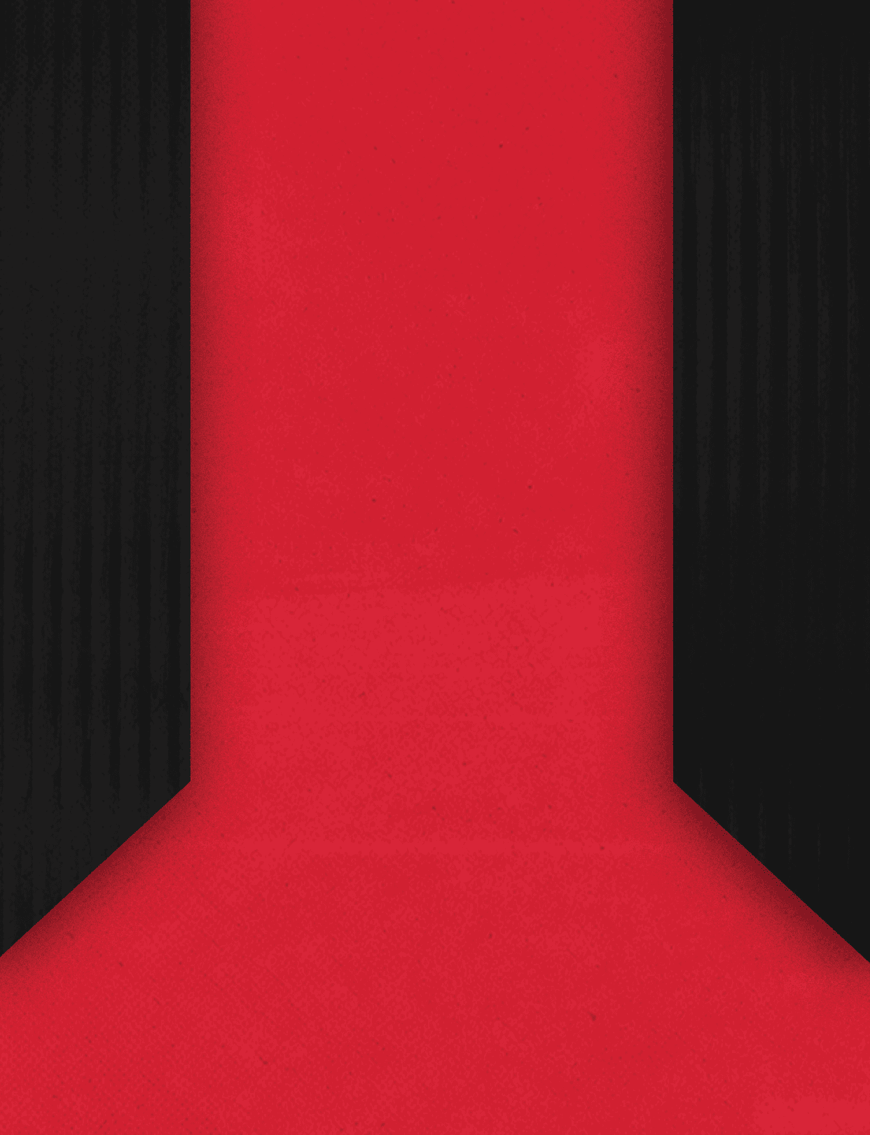 A red and black sign with the letter R. Description generated by AI