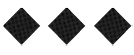 A black and white image of a circle with a line through it. Description generated by AI
