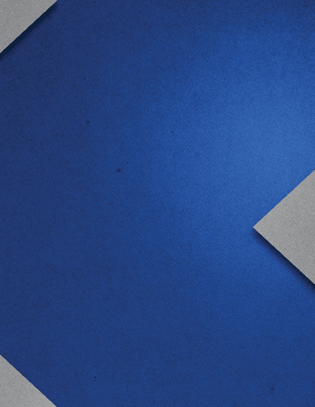A blue and red triangular shape. Description generated by AI