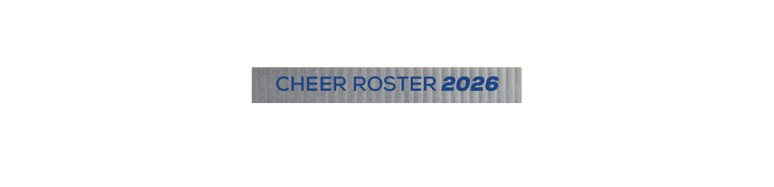 CHEER roster 2026,JUNIOR Varsit