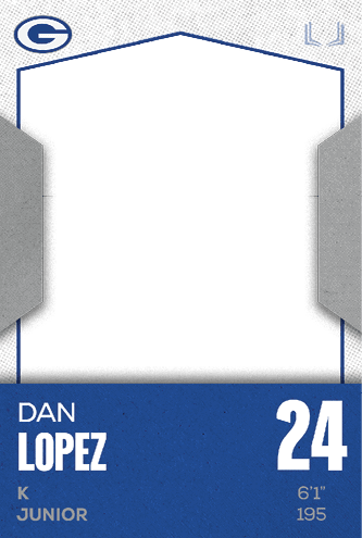 A football jersey with the name Jakob Martinez Jr. on the back. Description generated by AI