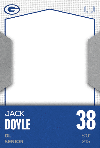 A football jersey with the name Jakob Martinez Jr. on the back. Description generated by AI