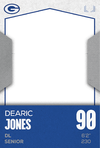 A football player named Jakob Martinez Jr. wearing number 86. Description generated by AI