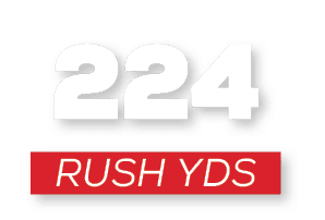 RUSH YDS,22