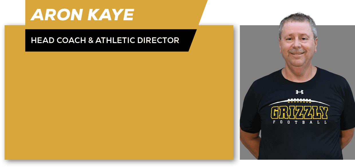 AROn kaye,head coach & athletic Director
