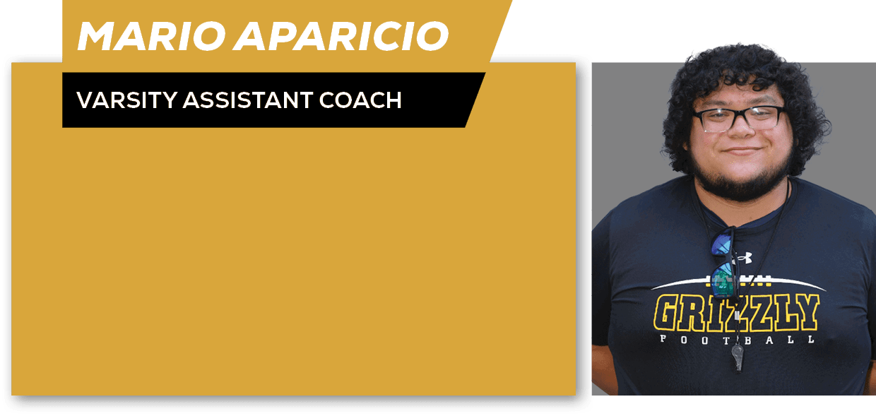 mario aparicio,varsity assistant coach