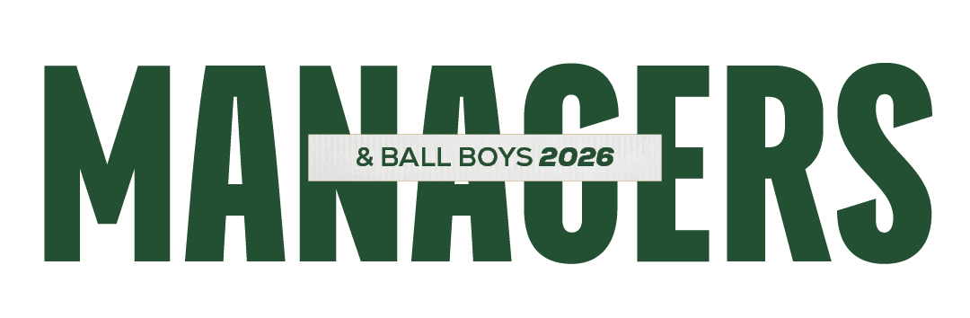 & BALL BOYS 2026,MANAGER