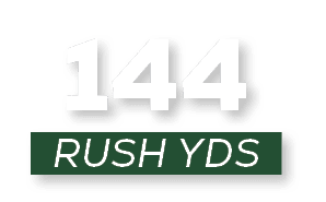RUSH YDS,14