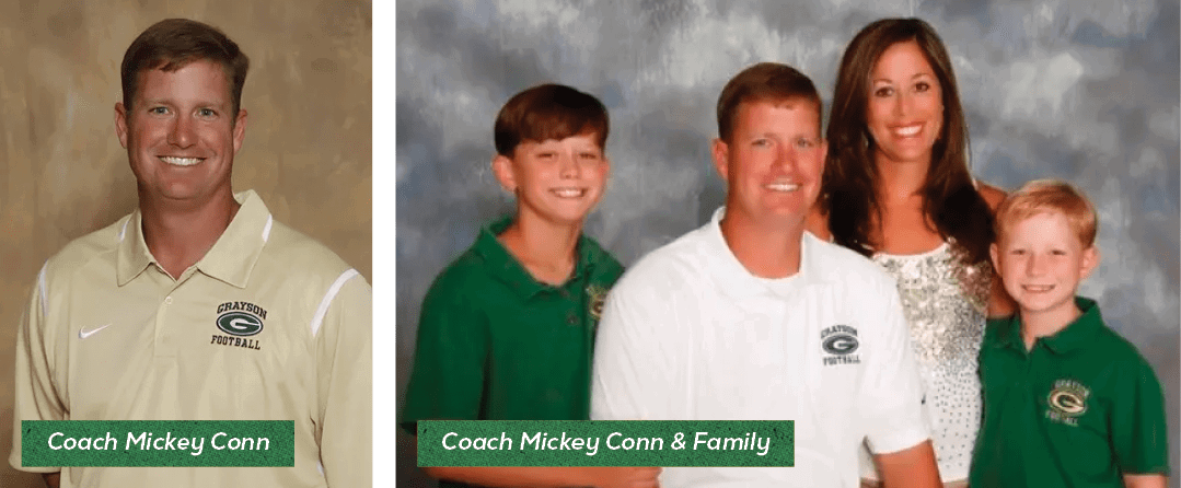 Coach Mickey Conn & Family,Coach Mickey Con