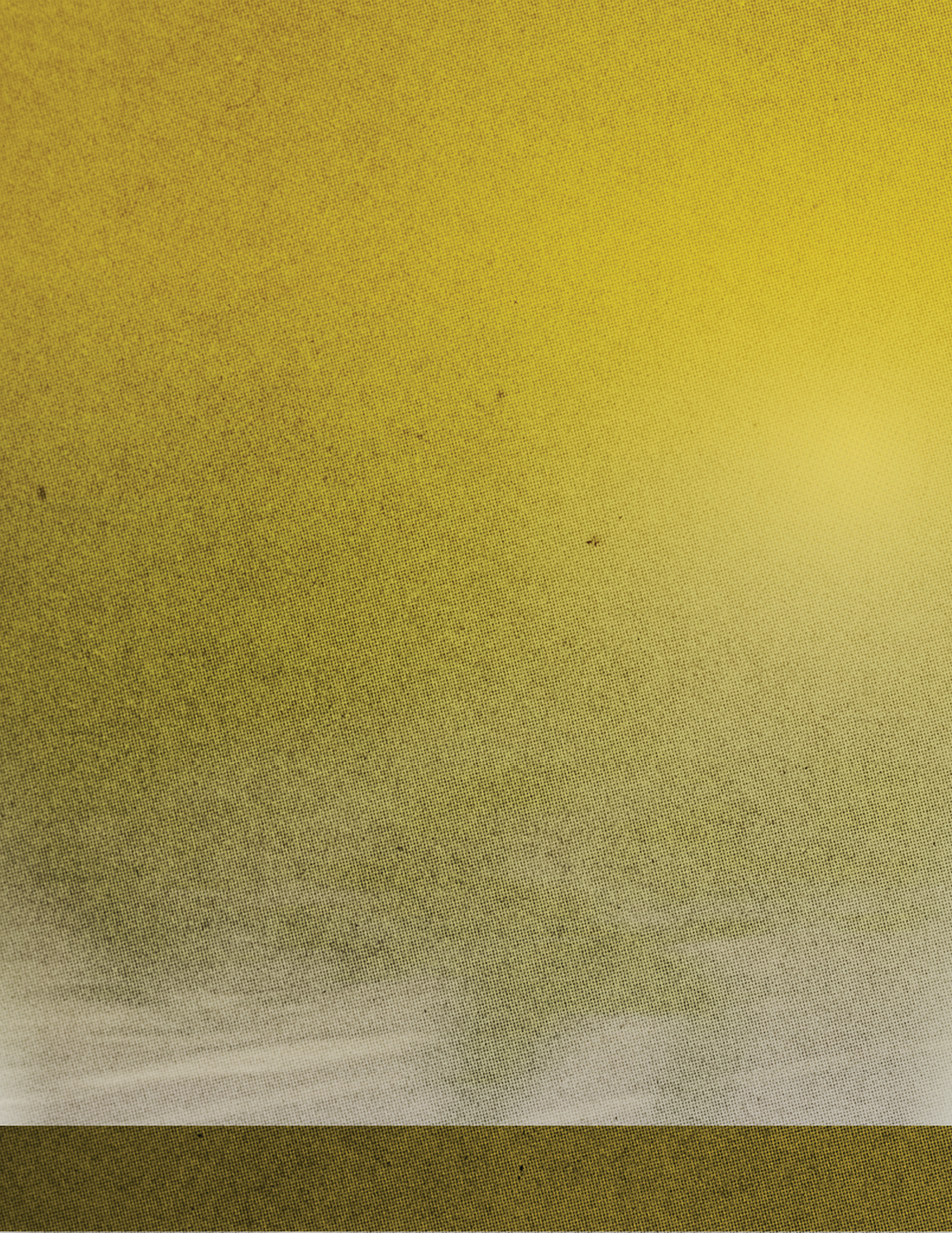 A yellowish-brown sky with a few clouds. Description generated by AI
