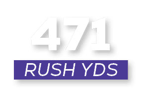 RUSH YDS,47
