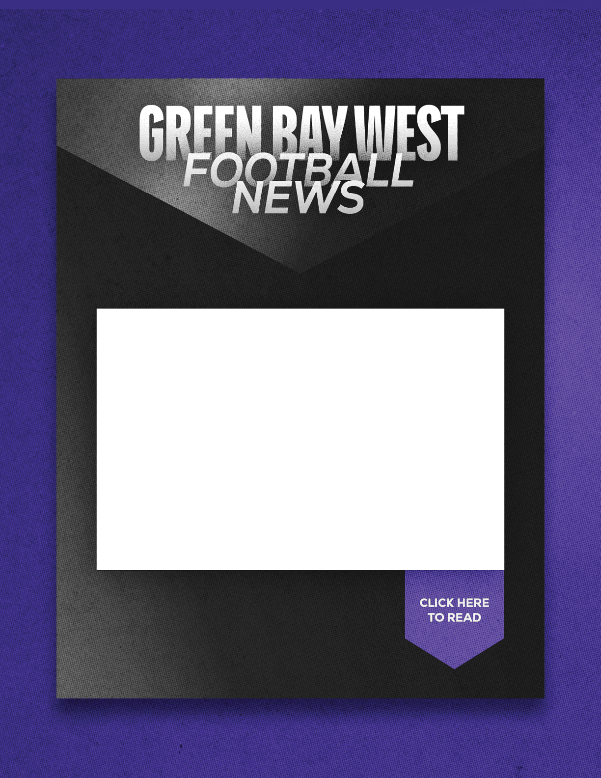 A red and black Sun Prairie East Football News sign. Description generated by AI