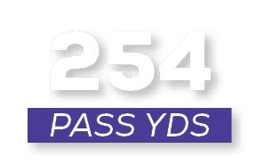 pass YDS,25