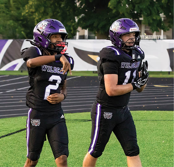 A group of football players celebrating a victory. AI generated content