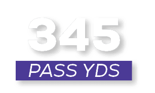 pass YDS,34