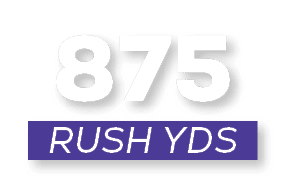 RUSH YDS,87