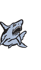 A shark with a mouth open. Description generated by AI