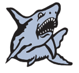 A shark with a mouth open. Description generated by AI