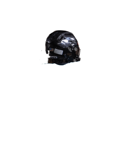 A black and white photo of a motorcycle. Description generated by AI