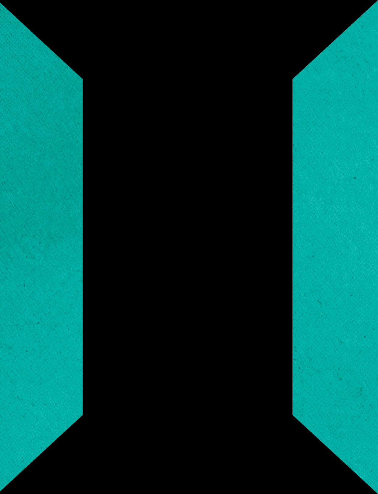 A blue and black striped design with a blue square and a black square. Description generated by AI