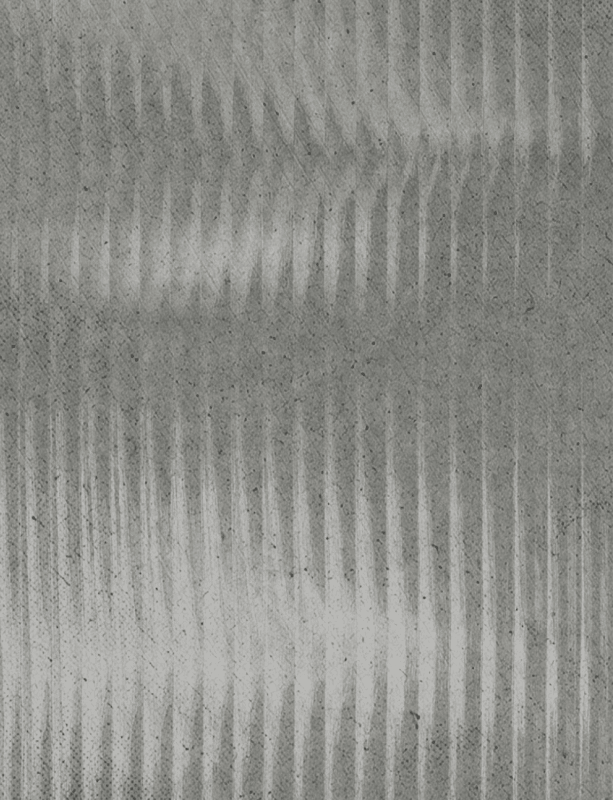 A textured surface with vertical ridges creating a pattern of light and shadow. Description generated by AI