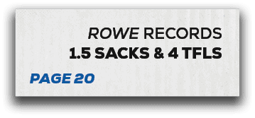 page 20,rowe RECORDS 1.5 sacks & 4 Tfl