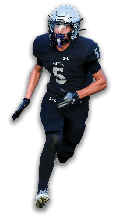 A person wearing black athletic clothing and gloves is running with one leg extended forward. Description generated by AI