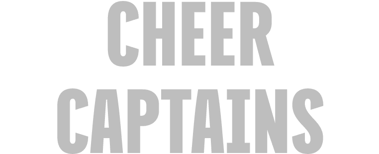 cheer captains