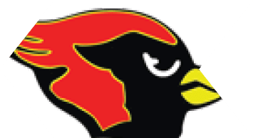 A stylized cardinal bird head logo next to the text “MELISSA SCHOOLS" in bold black letters. Description generated by AI