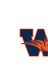 A stylized navy blue letter W with an orange outline and an orange fox head integrated into the right side of the letter. Description generated by AI