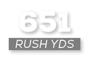 RUSH YDS,65