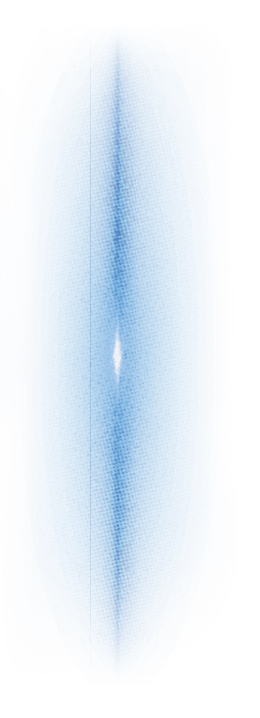 A brown circle with a white light in the center. Description generated by AI