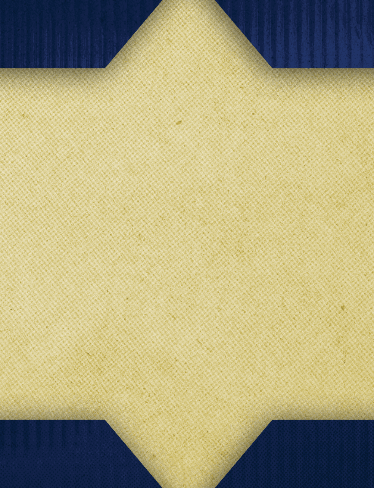 A tan and blue cloth with a blue border. Description generated by AI