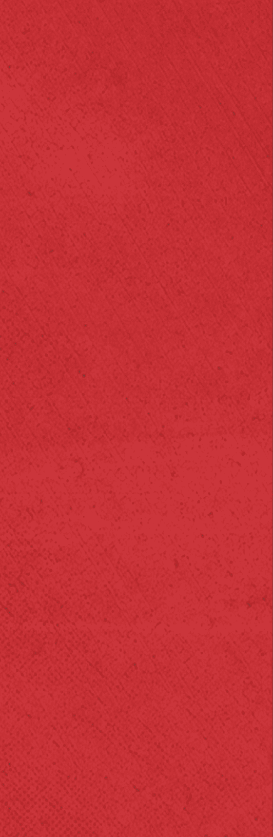 A red background with a white stripe. Description generated by AI