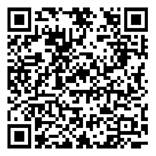QR code with a dense pattern of black and white squares on a white background. Description generated by AI