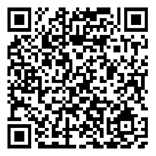 A black and white QR code with a dense pattern of squares and rectangles. Description generated by AI