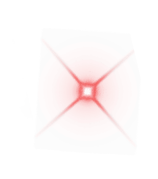 A yellow circle with a light shining in the middle. Description generated by AI