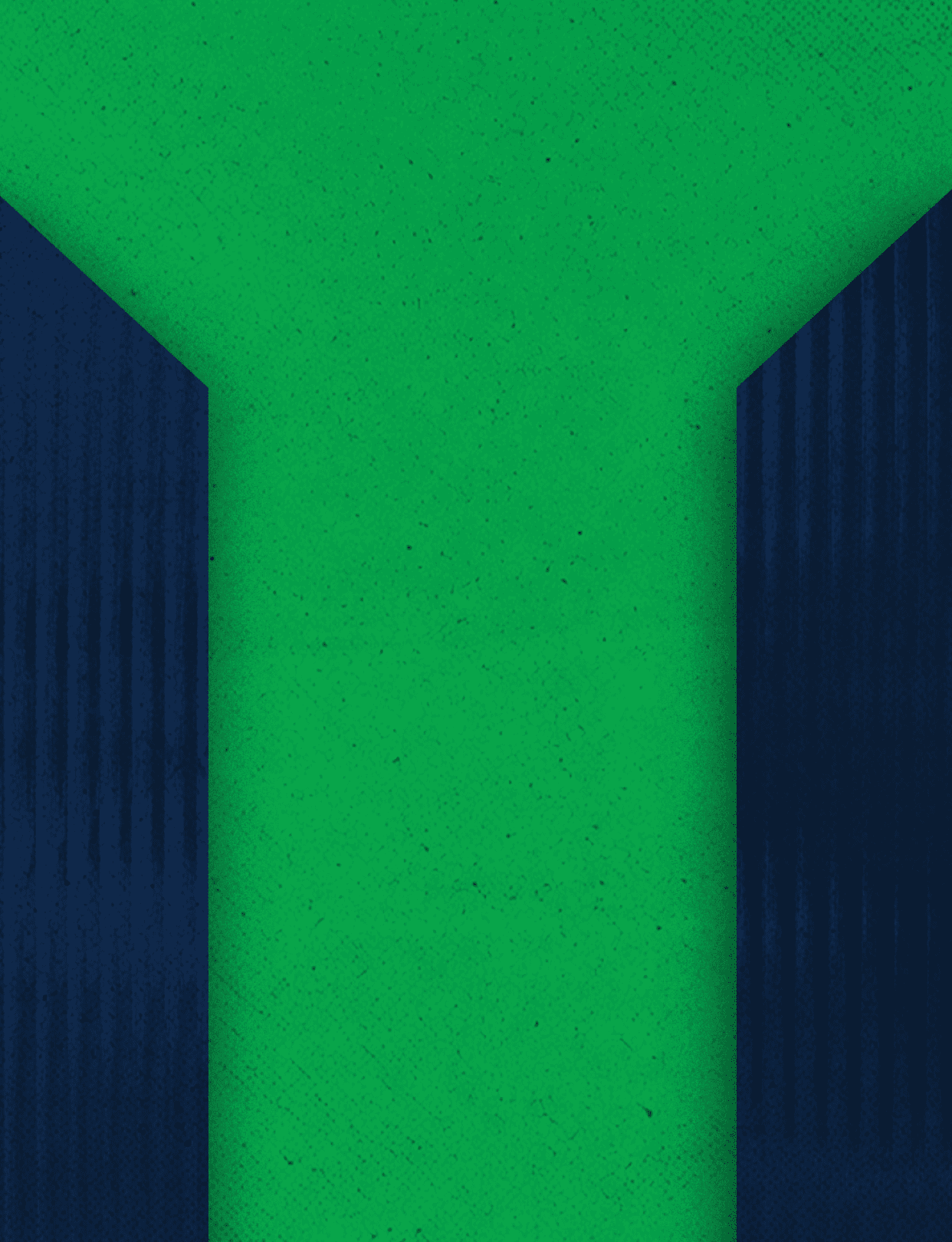 Three red and blue triangles. Description generated by AI
