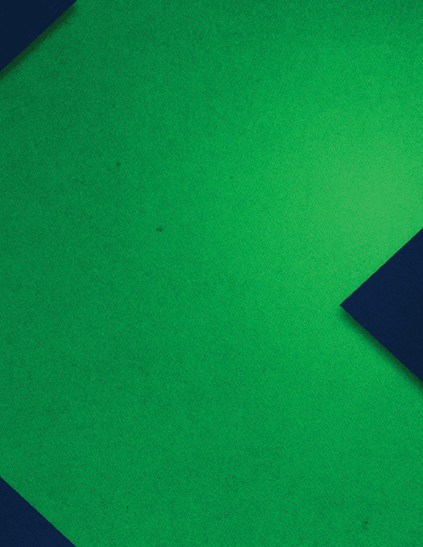 A blue and red triangle with a blue background. Description generated by AI