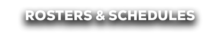 rosters & schedules